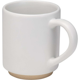 Camilla 180 ml stackable ceramic mug with matte finish - EgotierPro 100960