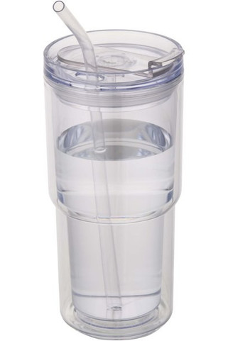Archer 480 ml double wall plastic tumbler - EgotierPro 100967