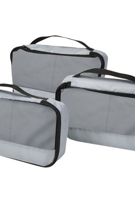 Jet GRS recycelte Packwürfel – 3er-Set - EgotierPro 120807