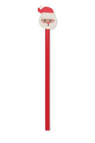 CLAUS Christmas pencil with eraser - GiftRetail CX1584