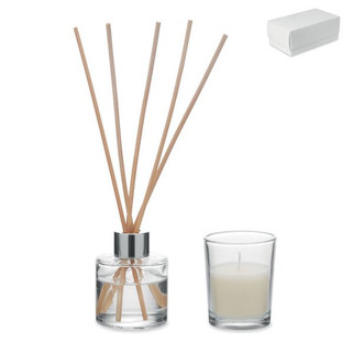 MUSKA SET Vanilla diffuser & candle set - GiftRetail MO3112