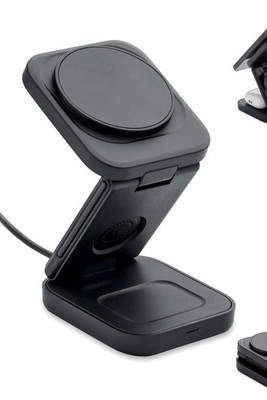 SATELIT 3in1 foldable charging station - GiftRetail MO3117