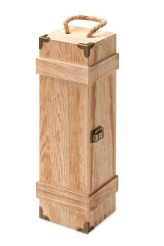 VINBOX + Paulownia wood wine gift box - GiftRetail MO3121
