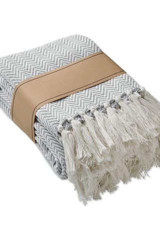 AMMOS Recycled polycotton blanket - GiftRetail MO3143