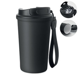 NAKANO Gerecycled stalen beker 400ml - GiftRetail MO3156