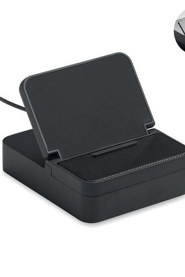 CHARGEBEAT Wireless speaker & charger 15W - GiftRetail MO3189