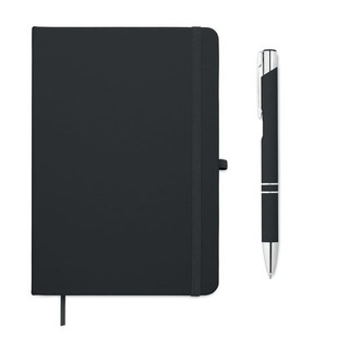 ARCOPEN A5 recycled PU notebook set - GiftRetail MO3199