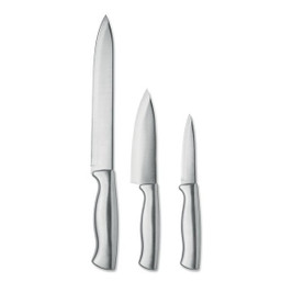 COCINERO Stainless steel knife set 3pcs - GiftRetail MO3203