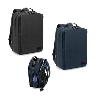 Sac à dos pour ordinateur portable (17 pouces) en polyester recyclé 600D haute densité (20L) - Egotier 92542