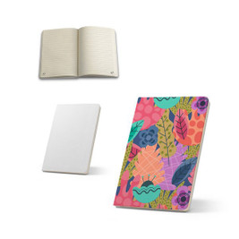 A6 notepad with a hardback cover, ideal for sublimation printing - Egotier 93670