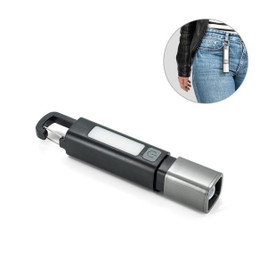 Lampe de poche en ABS, avec une LED de 2 W (53 lumens) à l'avant et une ampoule COB (53 lumens) sur le dessus - Egotier 98173
