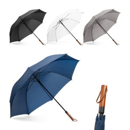 Großer (30") Pongee-Regenschirm - Egotier 99176