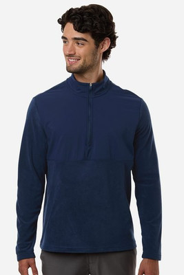Adidas A2020 - Suéter con cierre de un cuarto Ultimate365 Cozy para hombre