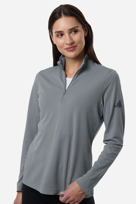 Adidas A400 - Women's Lightweight Quarter-Zip Pullover