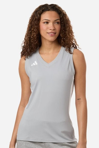 Adidas AT120 - Jersey sin mangas con cuello en V para mujer