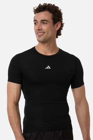 Adidas AT130 - Camiseta de compresión Techfit para hombre