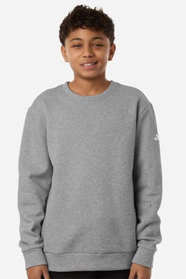 Adidas AT202 - Youth Fleece Crewneck Sweatshirt