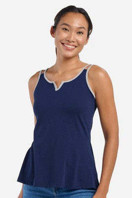 Boxercraft BW2506 - Top sin mangas con abertura en los hombros para mujer