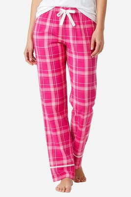 Boxercraft BW6603 - Pantalones de franela con puños para mujer