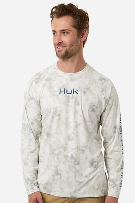 HUK H1200718 - Sudadera con cuello redondo estampada Airweight KS para hombre