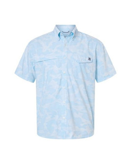 HUK H1500220 - Men's Tidepoint Printed Short Sleeve Shirt