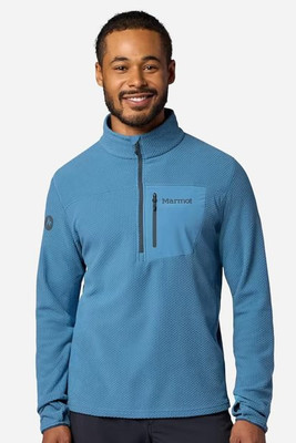 Marmot M16726 - Sudadera polar Air para hombre con cremallera de 1/4