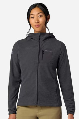 Marmot M16746 - Chaqueta con capucha de forro polar Air para mujer
