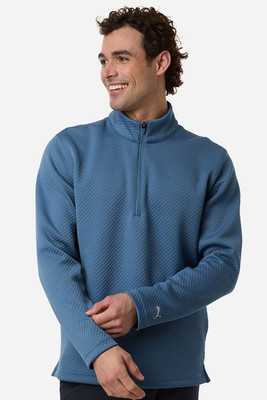 Puma Golf 638595 - Suéter Pebble con cremallera de 1/4 para hombre