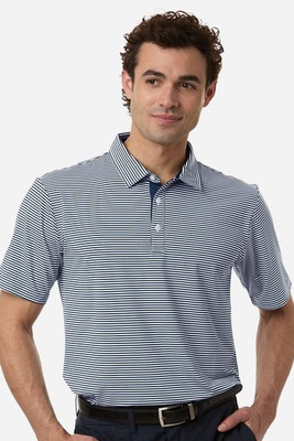 Swannies SW1110 - Men's Smith Striped Polo