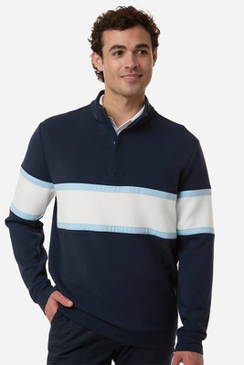 Swannies SWOQ500 - Men's Owen Quarter-Zip Colorblock Pullover