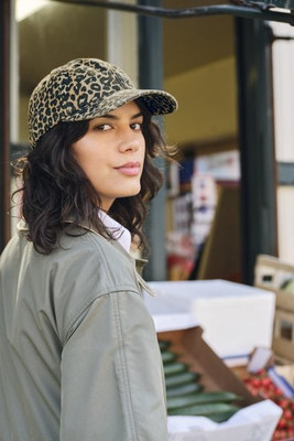 BEECHFIELD BF110 - LEOPARD PRINT 6 PANEL CAP