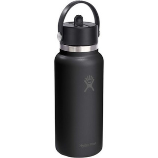 Hydro Flask 100992 - Wide Mouth 946 ml insulated stainless steel water bottle with straw cap