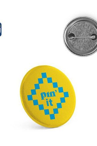 Button pin badge - Egotier 73122