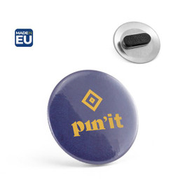 Button badge with double magnetic clasp - Egotier 73127