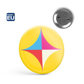 Runder Pin mit Broschennadel - Egotier 73129