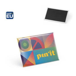 Magnetic rectangular badge - Egotier 73135