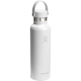 Hydro Flask 100989 - Hydra Flask Standard Mouth 621 ml insulated stainless steel water bottle with straw cap